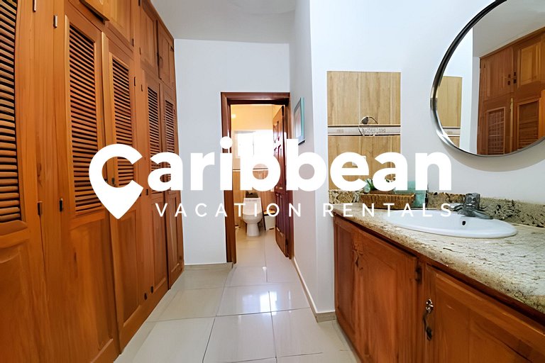 Quiet and well-kept apartment garden views. Playa Bavaro