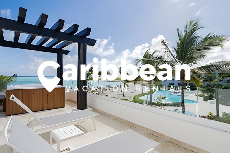 Punta Palmera Beach Front and pool views Cap Cana