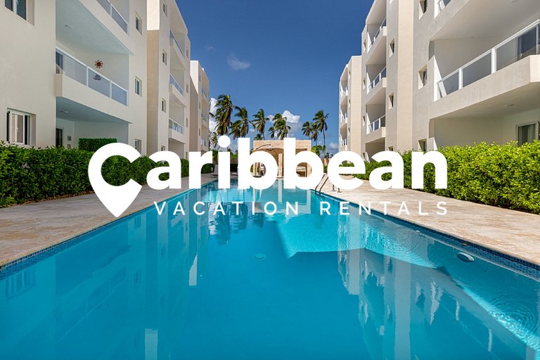 Beauty 2 bed apartment pool views Arena Village. Playa Bavar