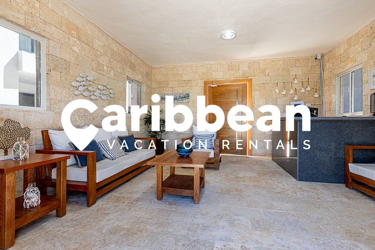 Beauty 2 bed apartment pool views Arena Village. Playa Bavar