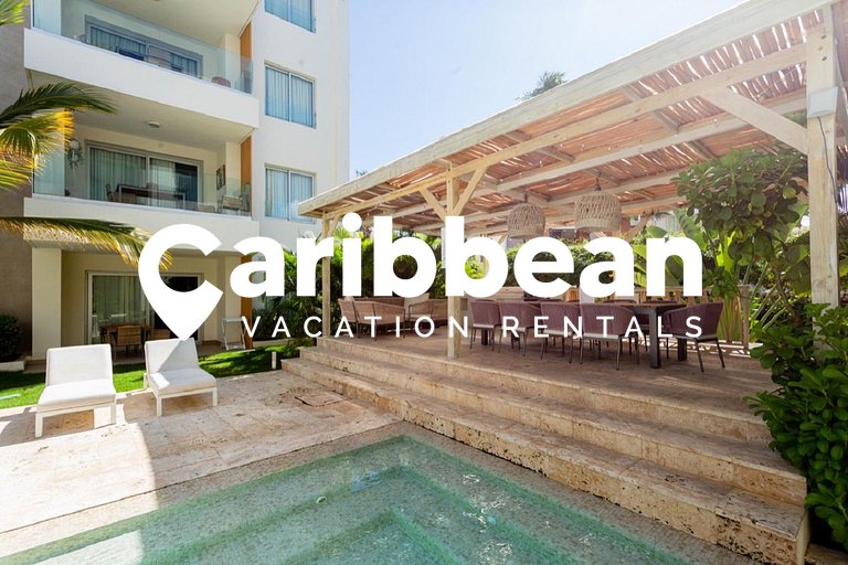 Beach Garden | Condo Planta Baja Piscina