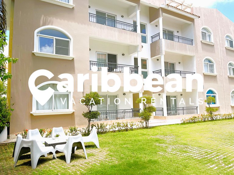 Beautiful Orquídea 2BR Apartment – Walk to Playa Bávaro, El