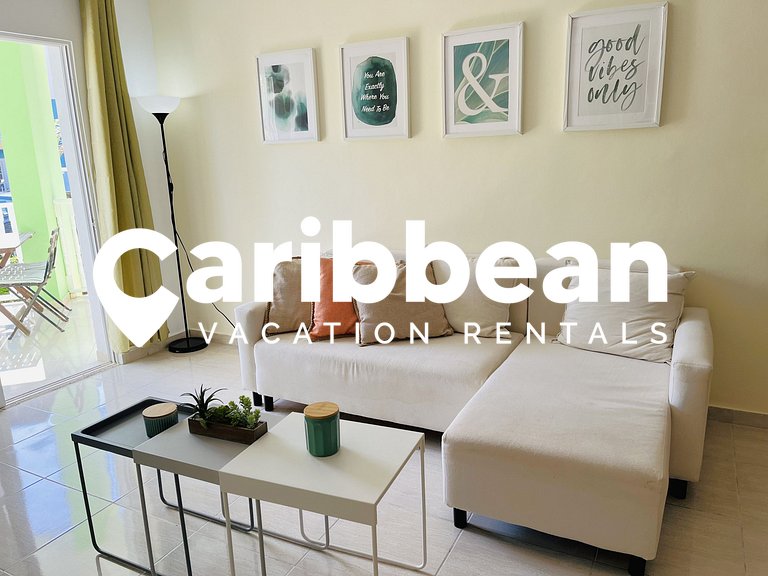 Quiet and well-kept apartment garden views. Playa Bavaro