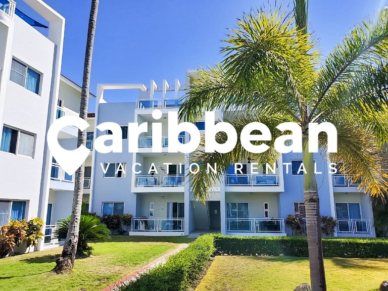 Modern Pool-View Apartment in Sol Tropical – Walk to Bavaro