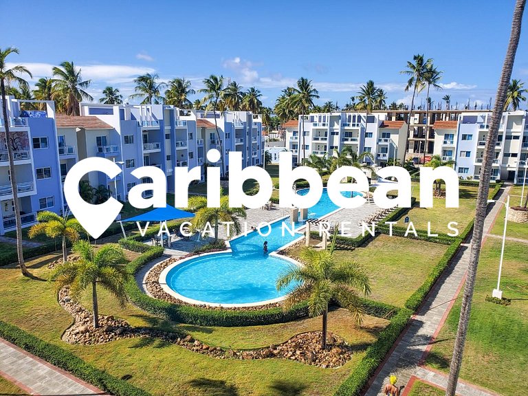 Modern Pool-View Apartment in Sol Tropical – Walk to Bavaro