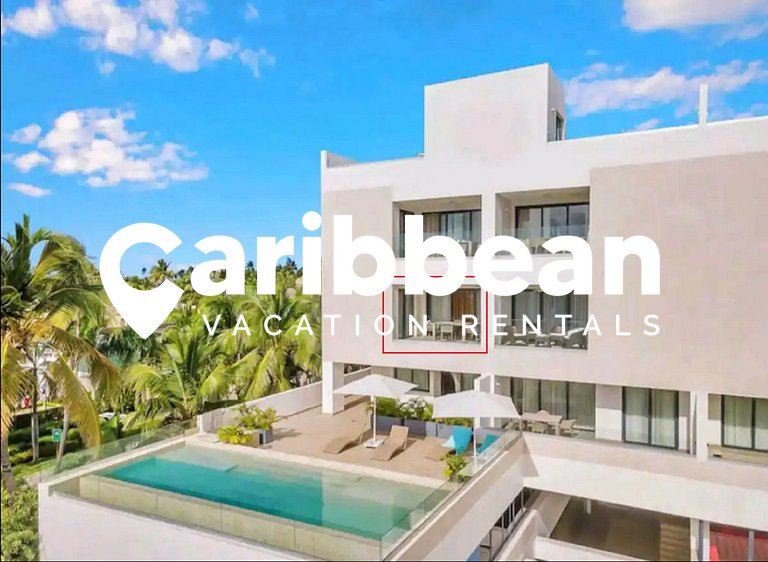 Beauty NEW apartment 350mts to Playa Bavaro with pool views