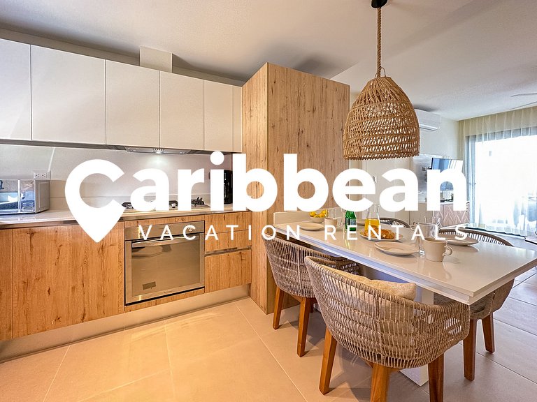 Beauty pool views apartment steps to Playa Bavaro