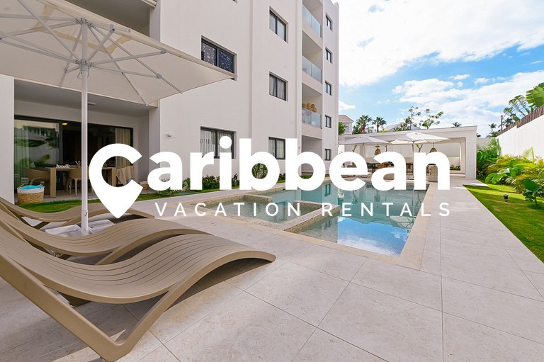Beauty pool views apartment steps to Playa Bavaro