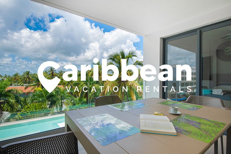 Beauty NEW apartment 350mts to Playa Bavaro with pool views