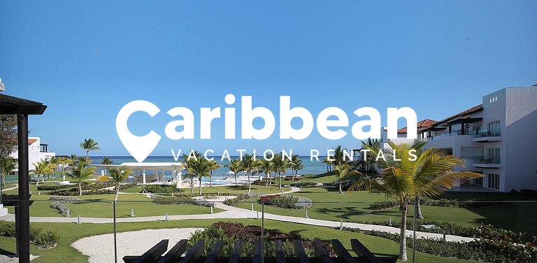 Amazing ocean views apartment with private beach in Cap Cana