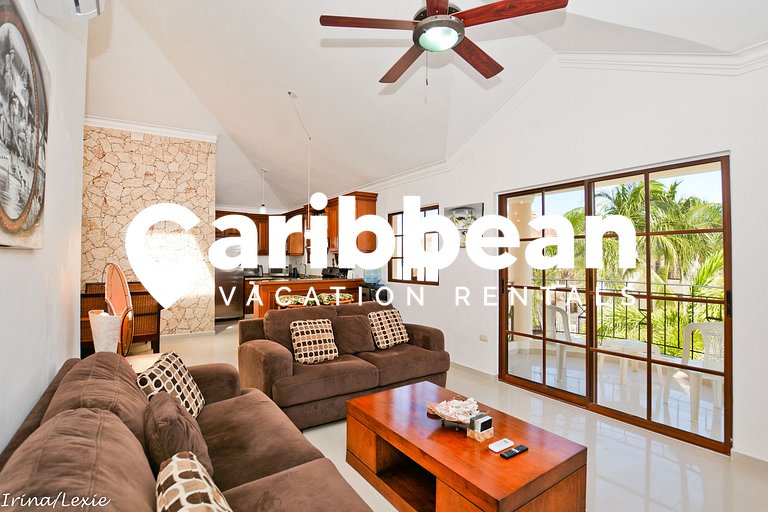 Rosa Hermosa Penthouse | Vista Piscina • Bávaro