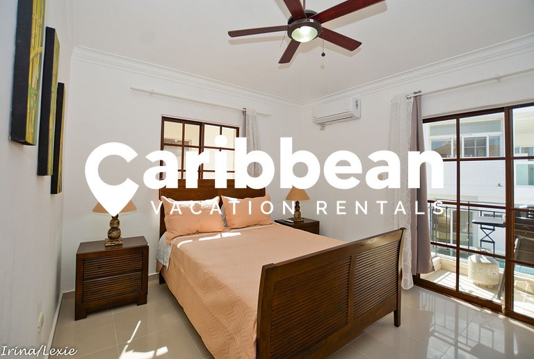 Rosa Hermosa Penthouse | Pool View • Near Bávaro