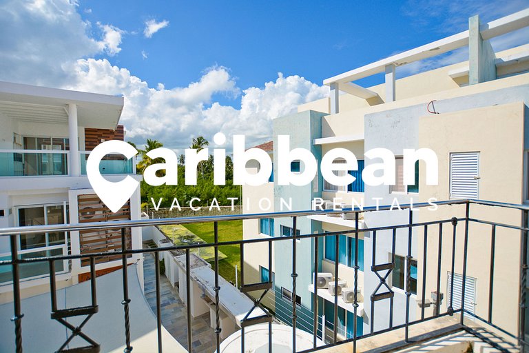 Rosa Hermosa Penthouse | Vista Piscina • Bávaro