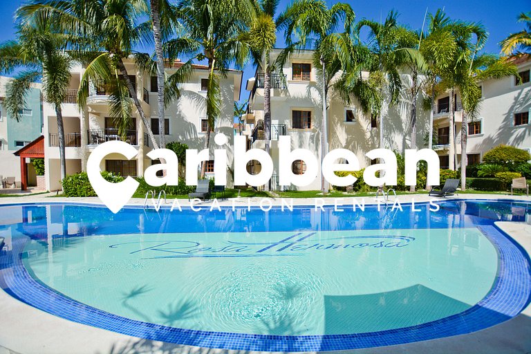 Rosa Hermosa Penthouse | Pool View • Near Bávaro