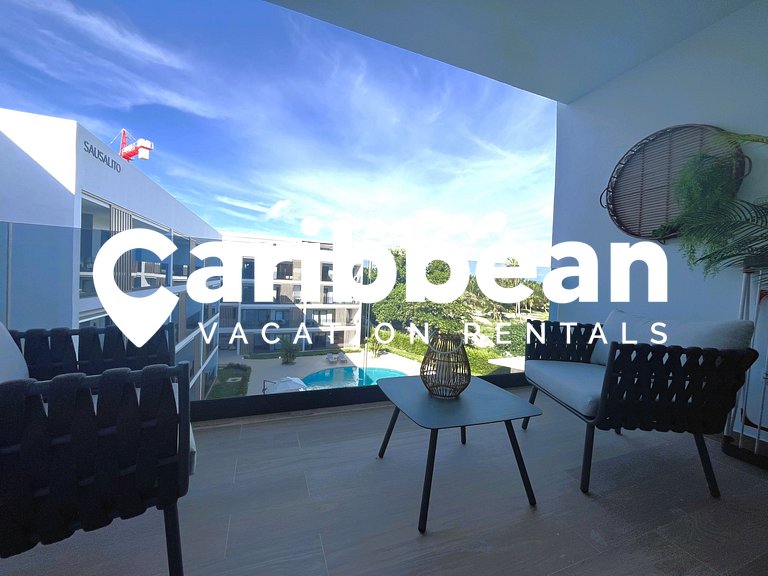 Modern Penthouse with Pool by Bavaro Beach