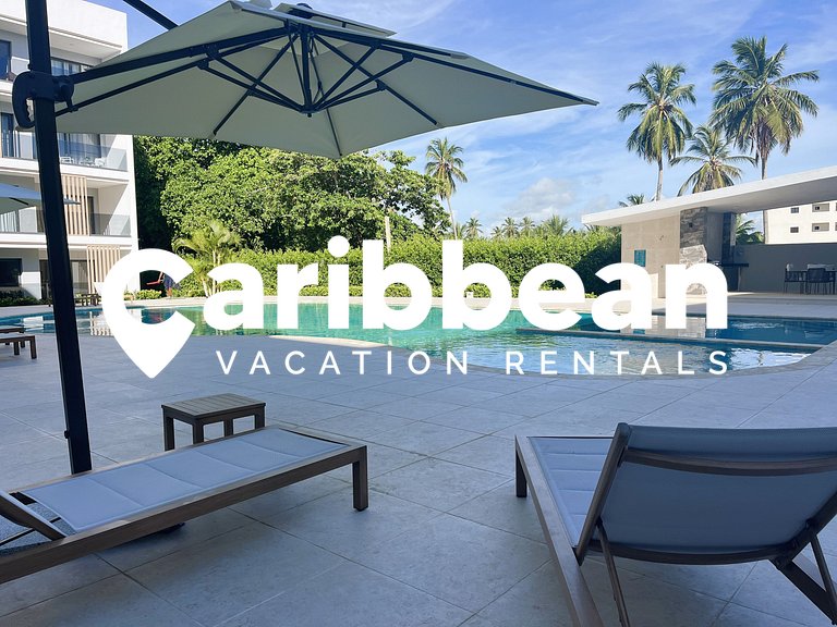 Modern Penthouse with Pool by Bavaro Beach