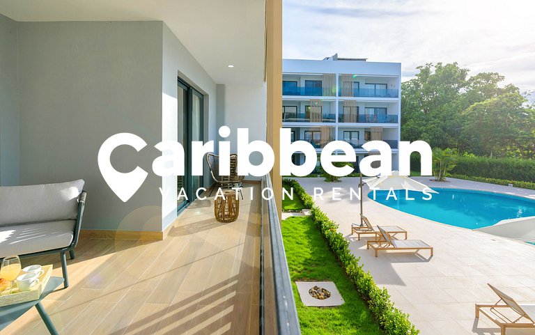 New pool views Sausalito Residencial close to Playa Bavaro