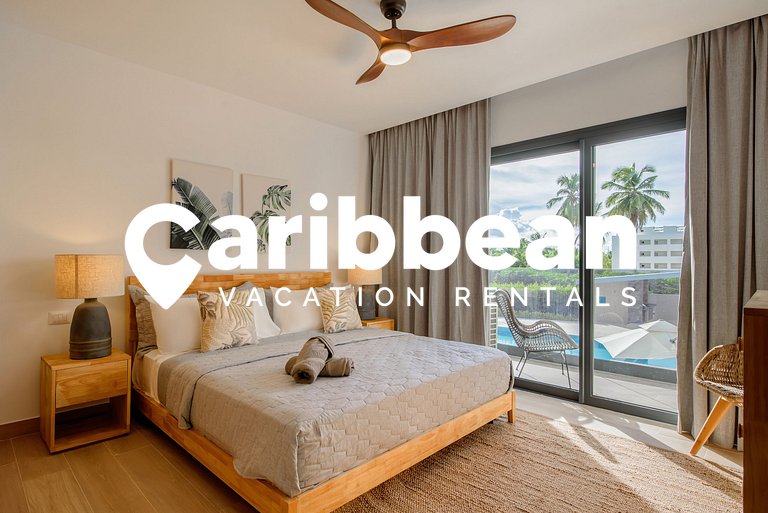 New pool views Sausalito Residencial close to Playa Bavaro