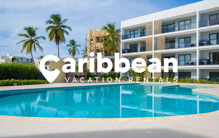 New pool views Sausalito Residencial close to Playa Bavaro