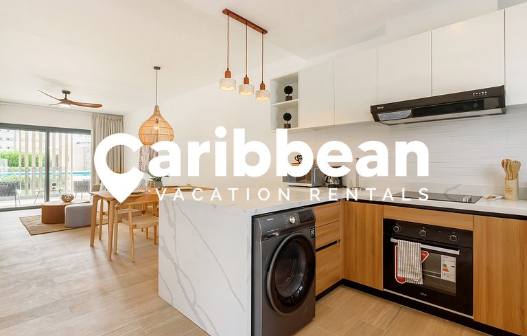 Beautiful apartment with direct access to the pool