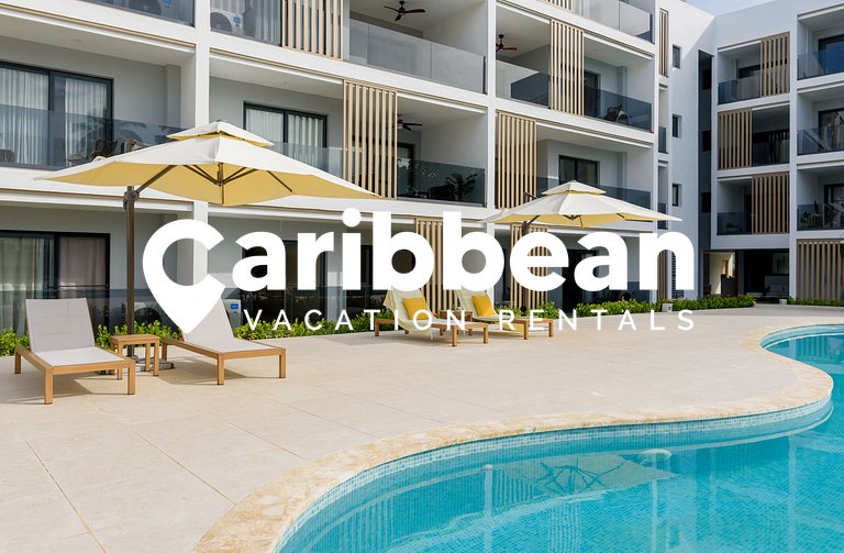 Modern Penthouse with Pool by Bavaro Beach