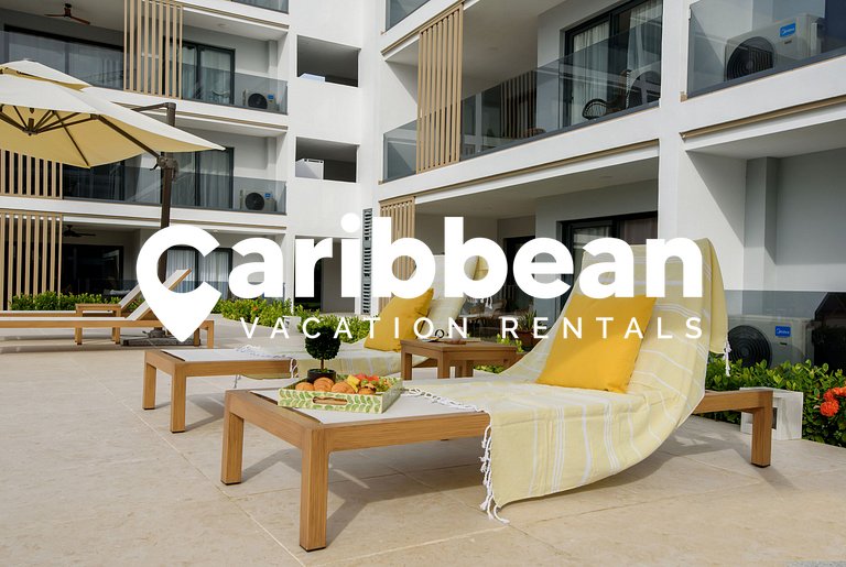 Modern Penthouse with Pool by Bavaro Beach