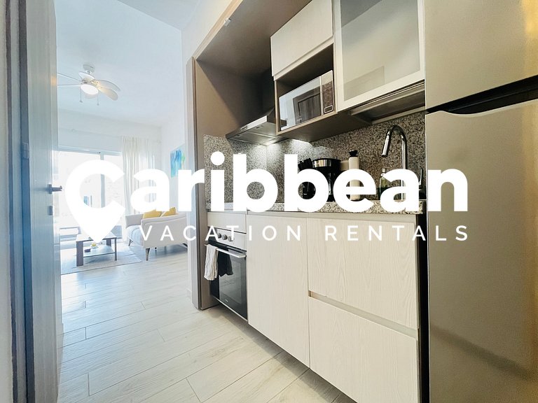 Modern Suite with Pool & Terrace – 4 min to Bávaro Beach