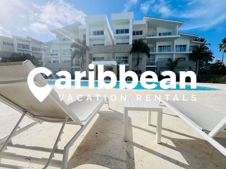 Modern Suite with Pool & Terrace – 4 min to Bávaro Beach