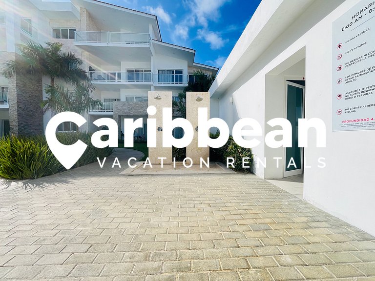 Modern Suite with Pool & Terrace – 4 min to Bávaro Beach