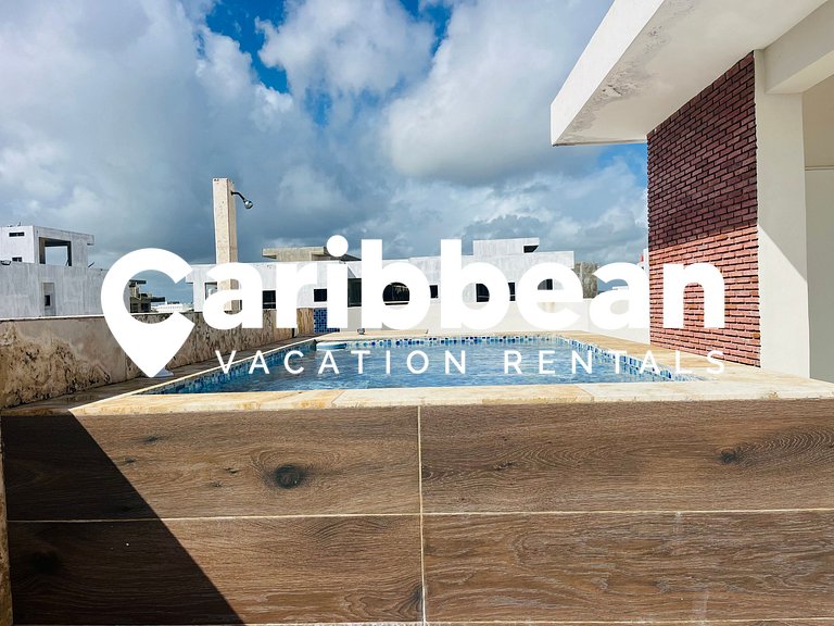 Beauty Penthouse Coral Village with private picuzzi close to