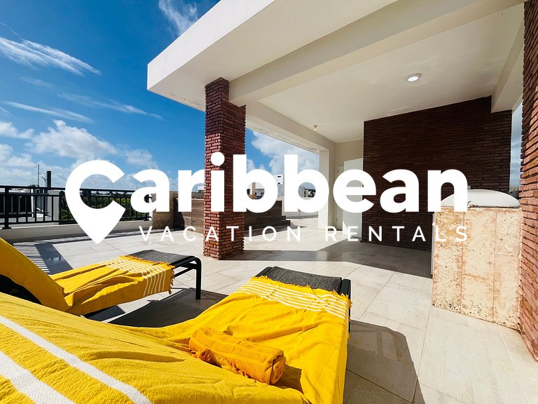 Beauty Penthouse Coral Village with private picuzzi close to