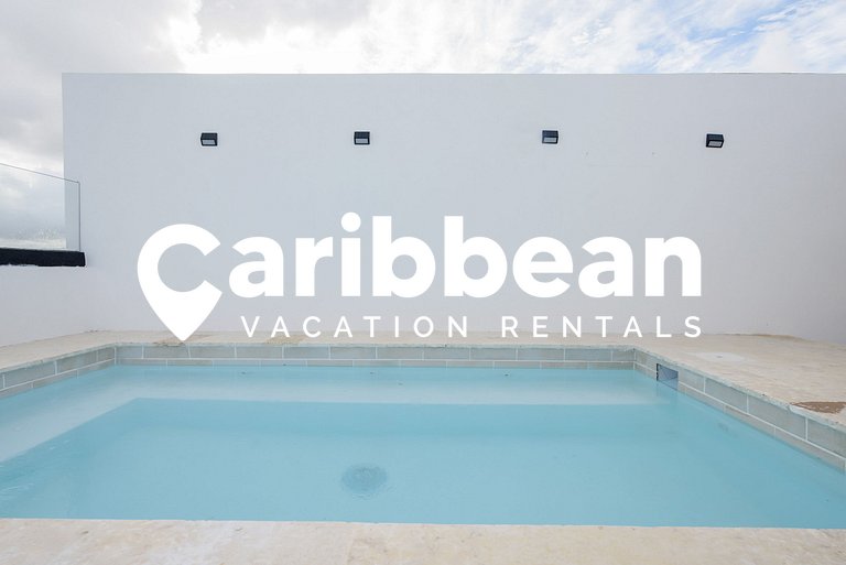 Penthouse with private pool and barbecue in Bávaro