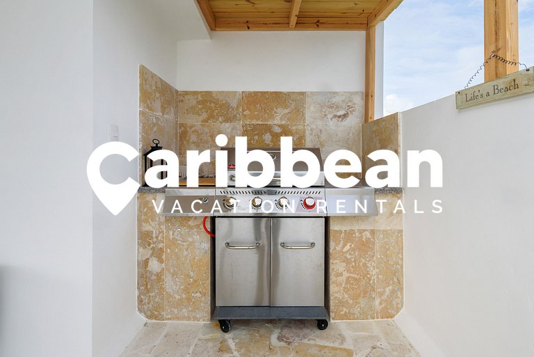 Penthouse con picuzzi privado y barbacoa en Bávaro