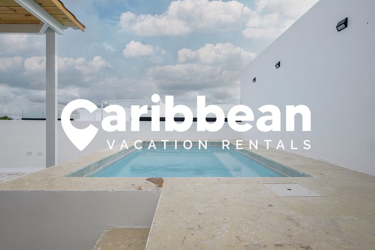 Penthouse con picuzzi privado y barbacoa en Bávaro