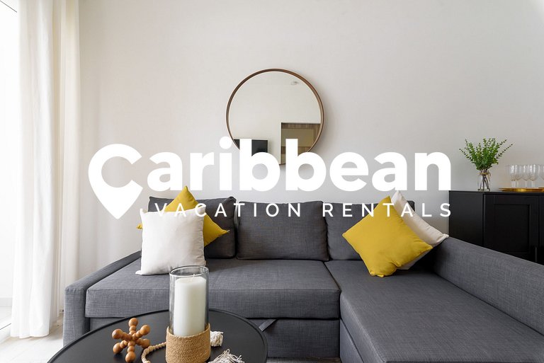 Modern Suite with Pool & Terrace – 4 min to Bávaro Beach