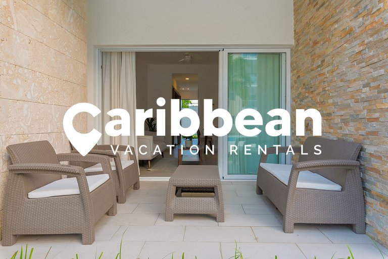 Modern Suite with Pool & Terrace – 4 min to Bávaro Beach