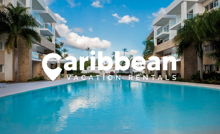 Modern Suite with Pool & Terrace – 4 min to Bávaro Beach