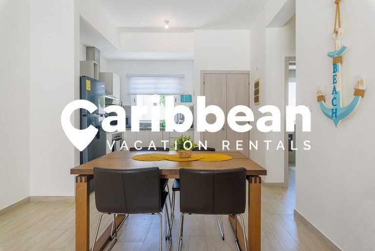 Beauty 1 bed pool view apartment Coral Village 2