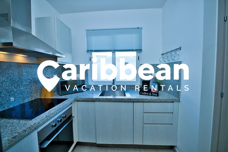 Encantador 1BR con piscina cerca de Playa Bávaro