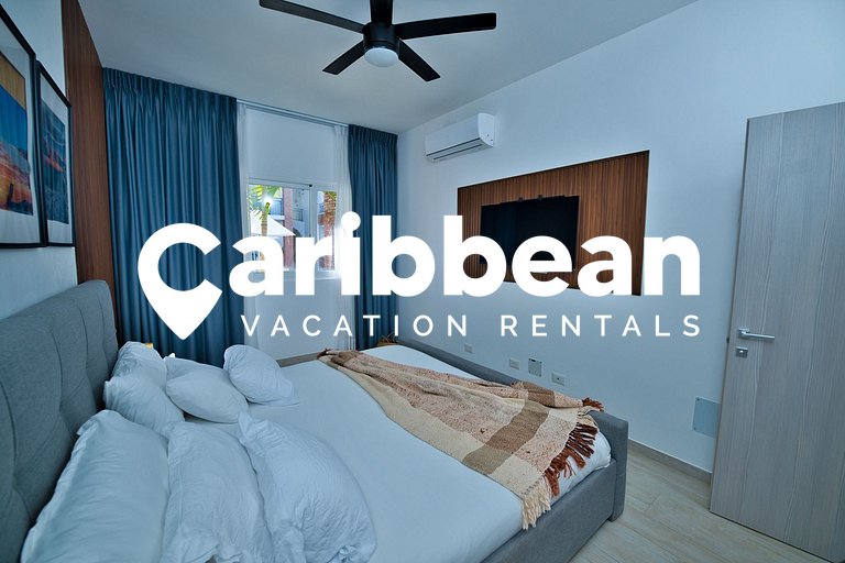 Encantador 1BR con piscina cerca de Playa Bávaro