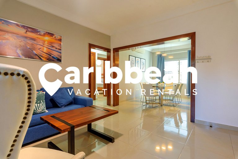 Moderno • Piscina + Balcón | Cerca de la Playa