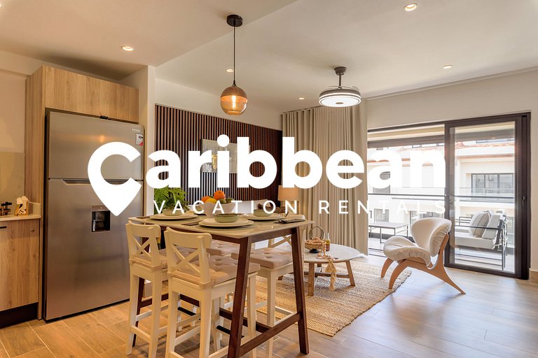 Boho Chic Penthouse con Vista al Mar | Cap Cana