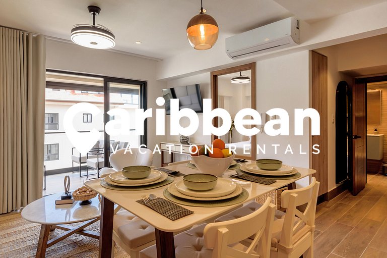 Boho Chic Penthouse con Vista al Mar | Cap Cana