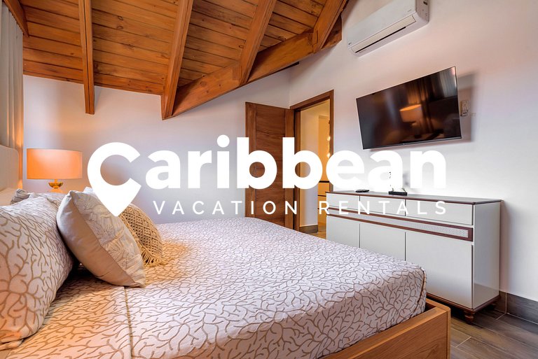 Boho Chic Penthouse con Vista al Mar | Cap Cana