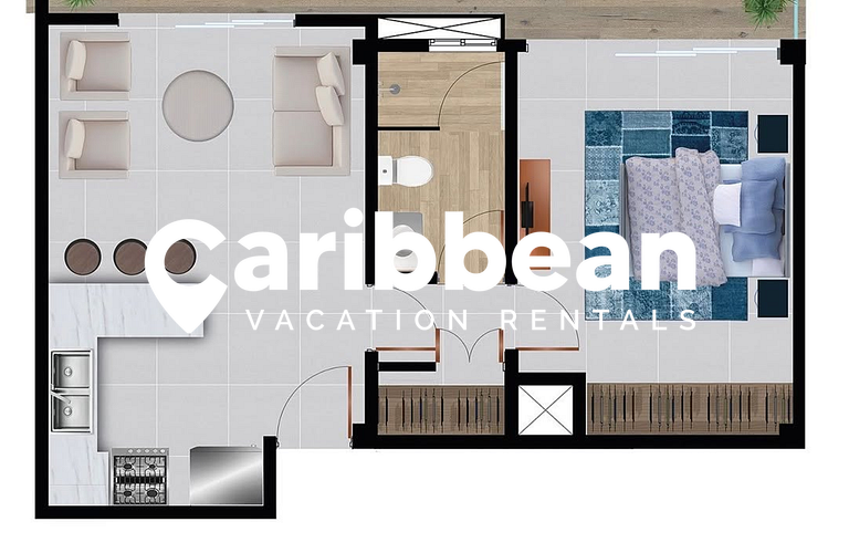 The Dorms | Estancia moderna en Las Canas