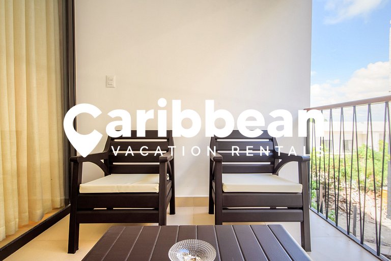 Blue Palms | 1BR Cerca de Playa Juanillo