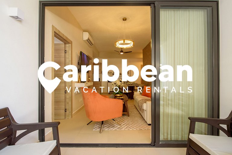 Blue Palms | 1BR Cerca de Playa Juanillo