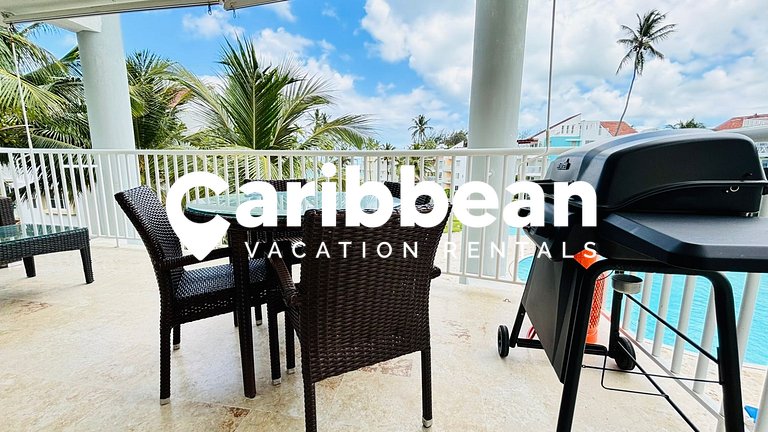 Ocean View Condo + Private Beach Playa Turquesa