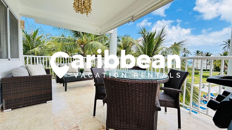 Ocean View Condo + Private Beach Playa Turquesa